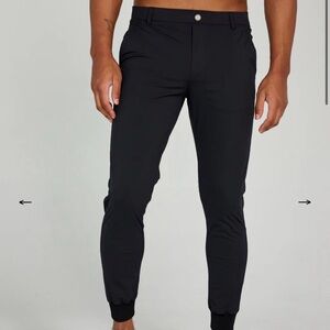 Redvanly Halliday Pull-On Jogger In Tuxedo